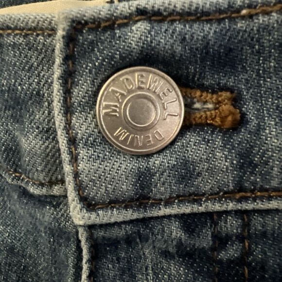 Madewell Women’s Size 34P 9” High-Rise Skinny Jeans medium Wash - Picture 3 of 10